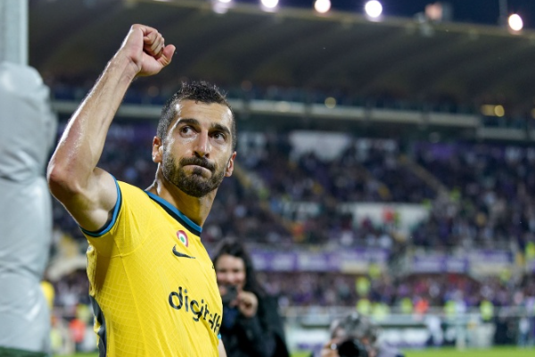 國米中場姆希塔良:奪冠見證歷史創(chuàng)造的重要一刻